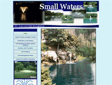 Tablet Screenshot of lakepondfish.com